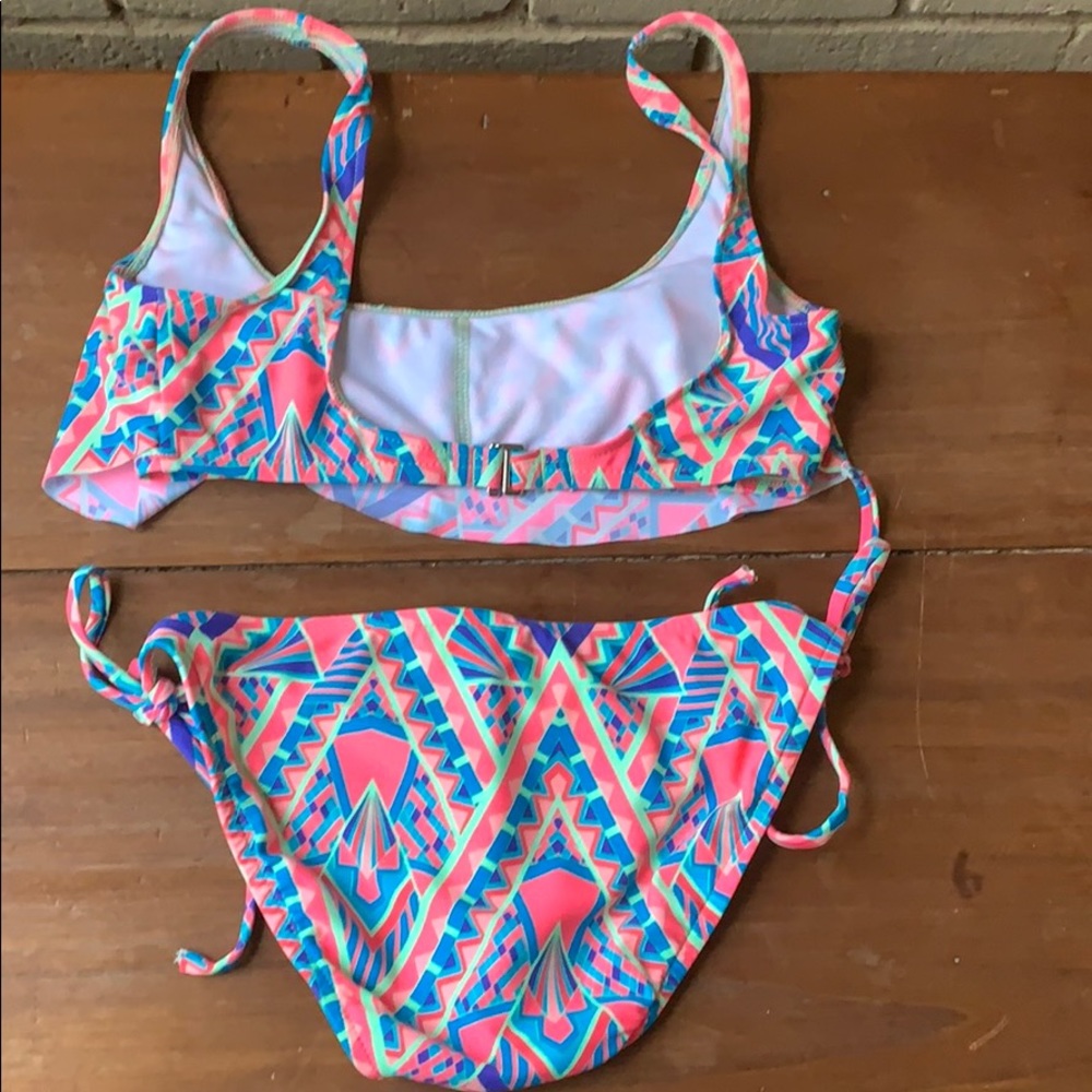 Geometric Neon Bikini - Picture 3 of 6